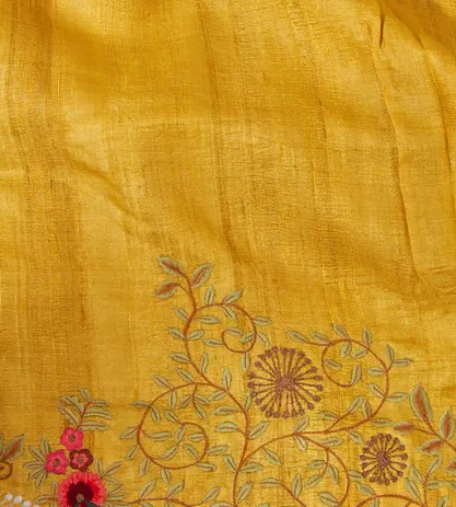 yellow-tussar-embroidery-saree-c0863042-e