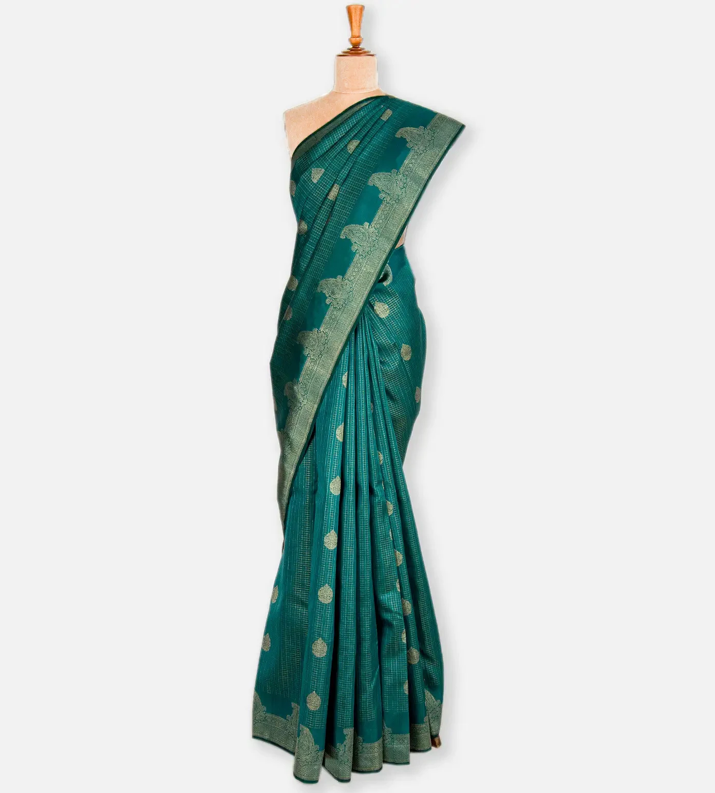 peacock-green-kanchipuram-silk-saree-c0863266-b