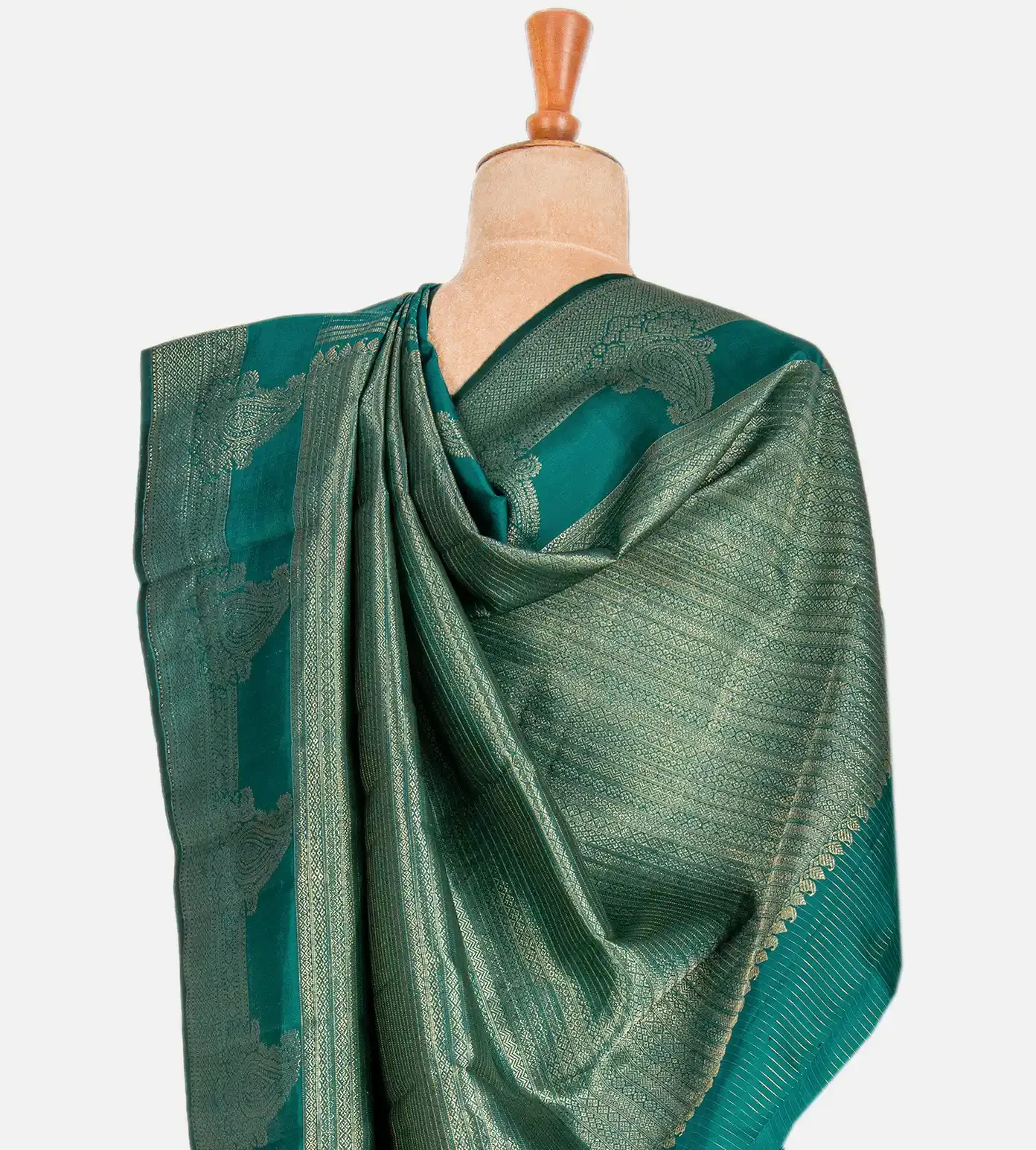 peacock-green-kanchipuram-silk-saree-c0863266-c