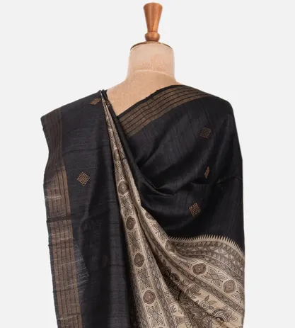 black-tussar-saree-c0863660-c