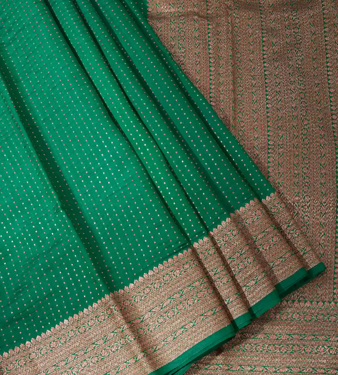 green-chaniya-silk-saree-c0661377-b