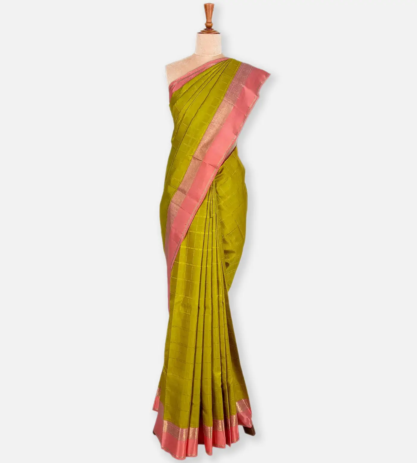 lime-yellow-kanchipuram-silk-saree-b1148069-b