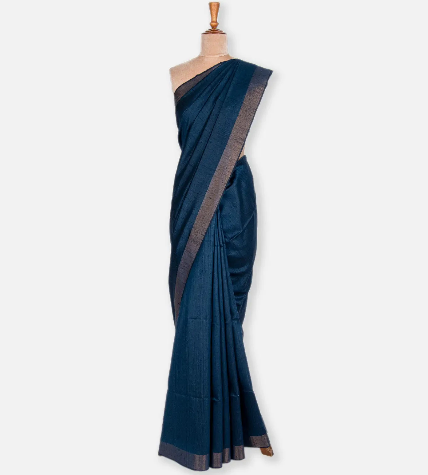 blue-tussar-saree-c0762284-b