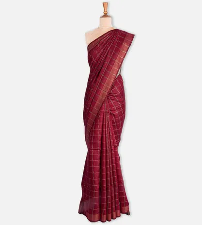 maroon-tussar-saree-c0762260-b