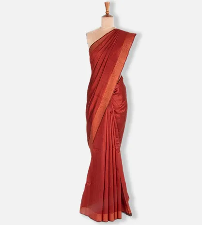 red-tussar-saree-b0636139-b