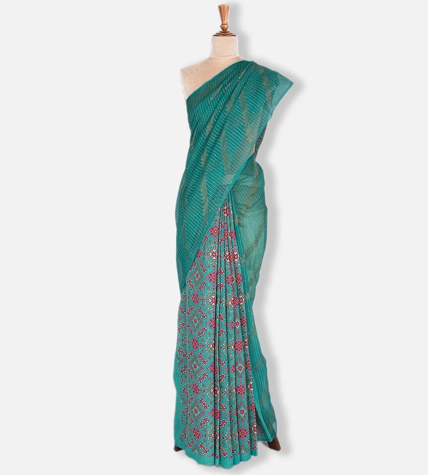 deep-teal-matka-bailou-saree-c0559802-b