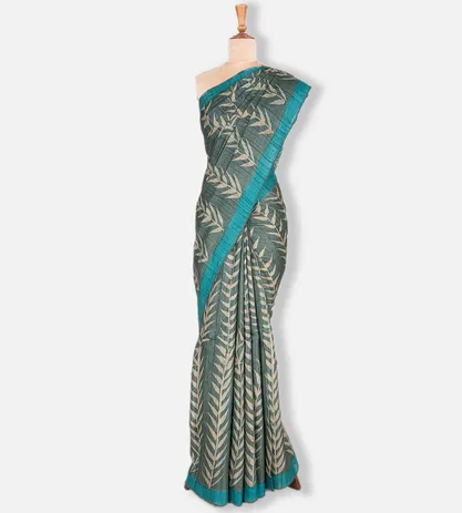 pastel-green-tussar-printed-saree-rv28843-b