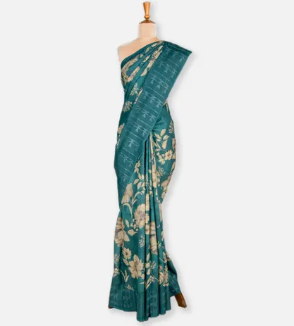 blue-tussar-printed-saree-c0254197-b