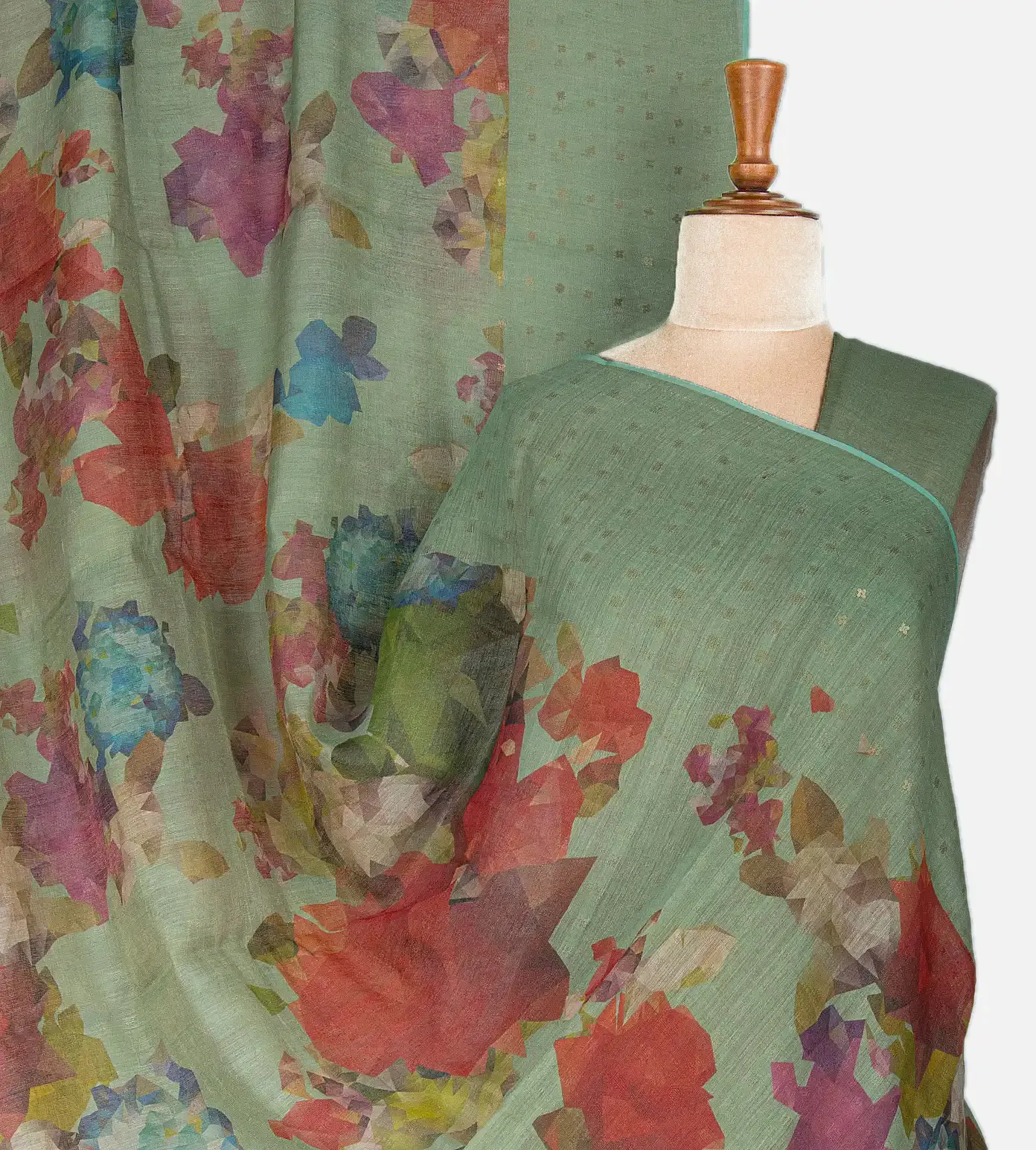 pastel-green-tissue-tussar-saree-c0558705-a