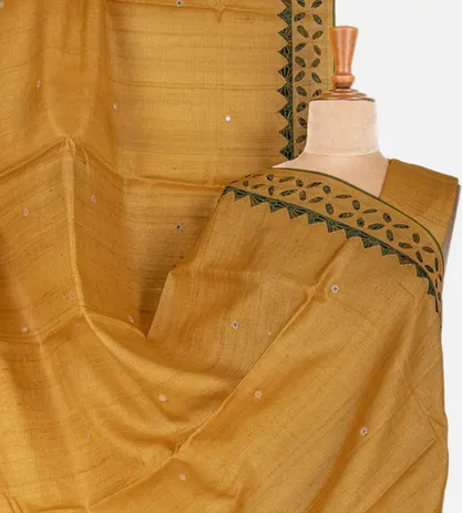 yellow-tussar-saree-c0558635-a