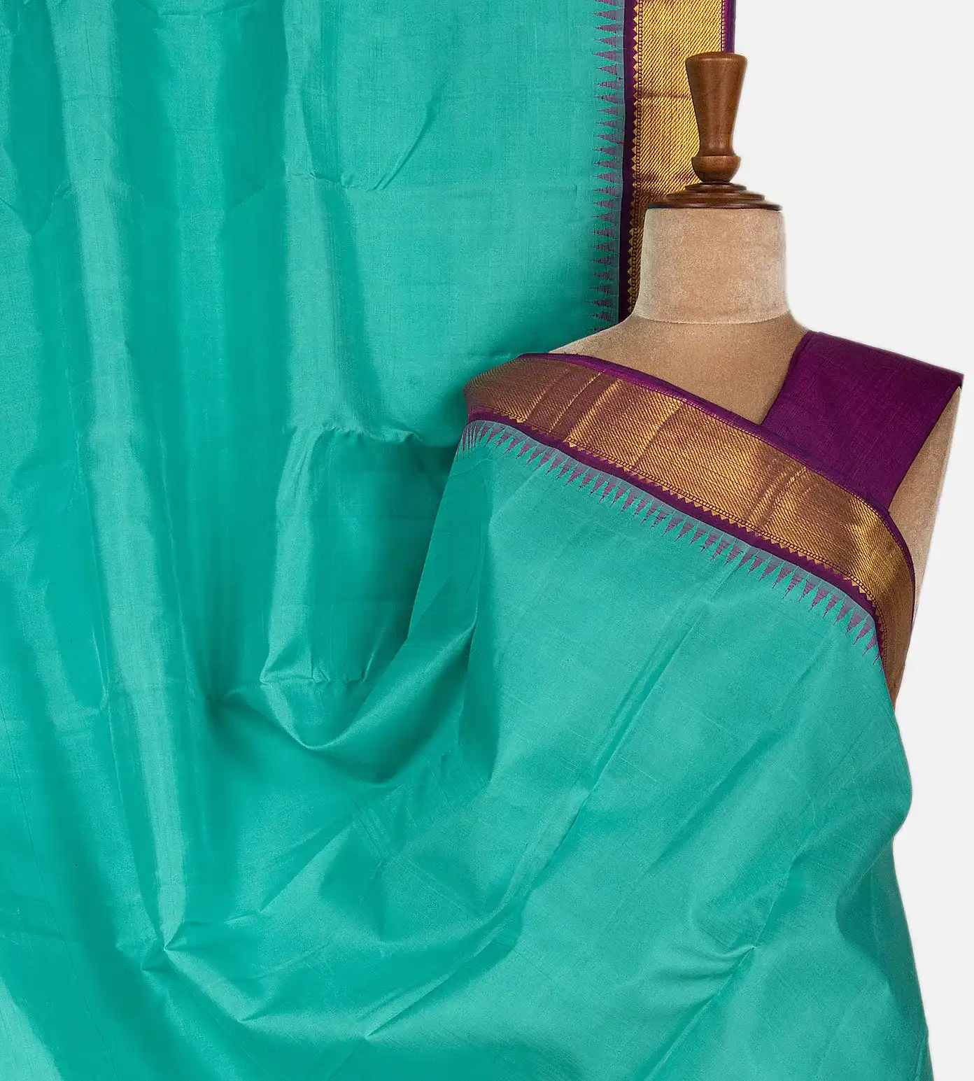 turquoise-blue-kanchipuram-silk-saree-c0660787-a