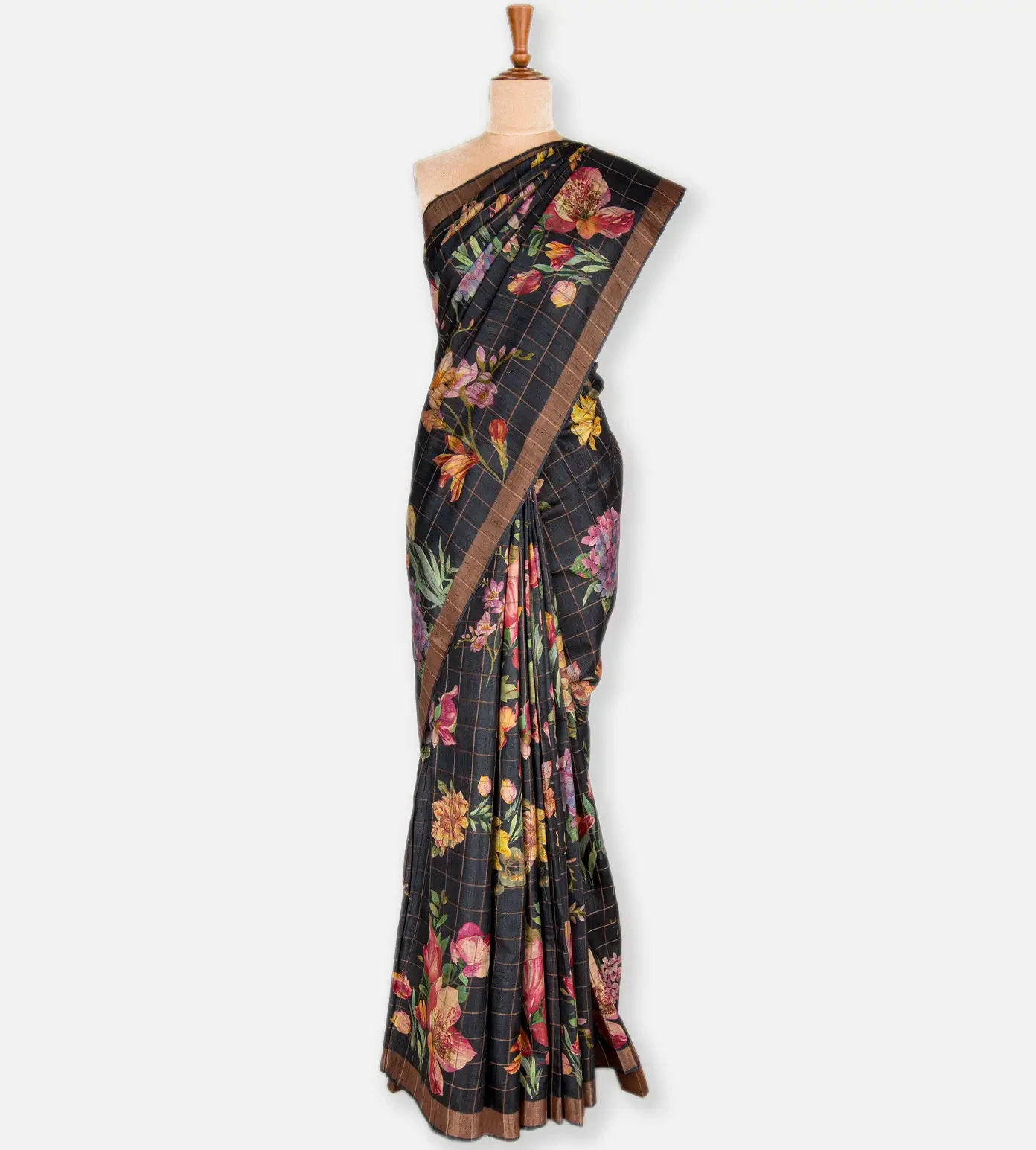 black-tussar-printed-saree-c0254498-b