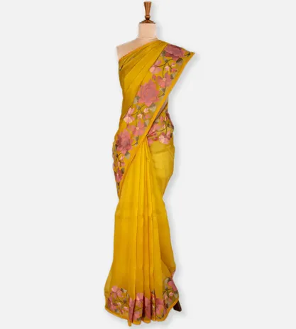 yellow-organza-embroidery-saree-c0255133-b