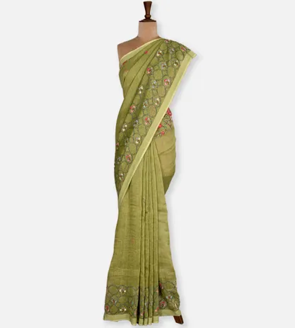 light-green-linen-saree-c1075912-b