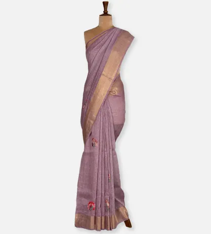 lavender-linen-saree-c0968142-b