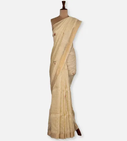 creme-linen-saree-c1072722-b