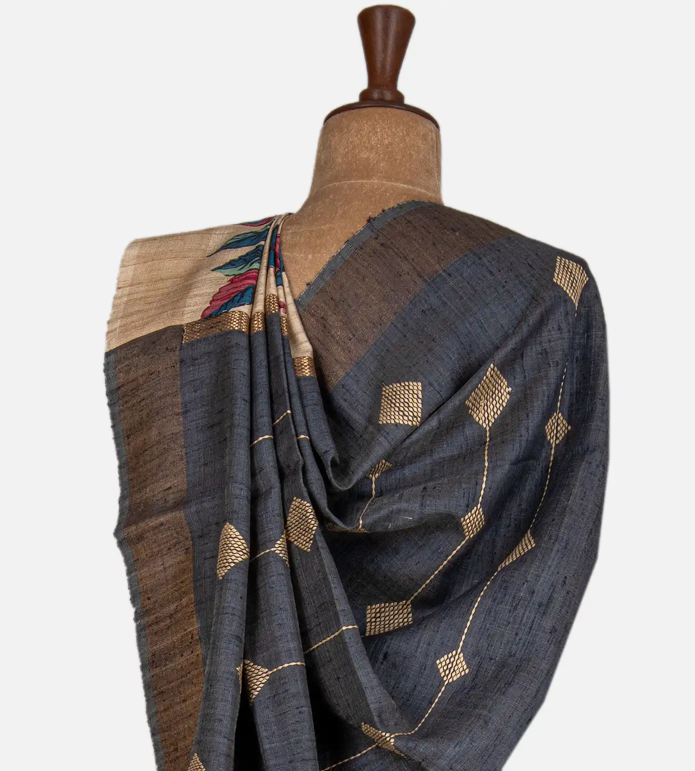 creme-tussar-saree-c1177557-c