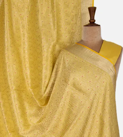 yellow-banaras-crepe-saree-c1075323-a