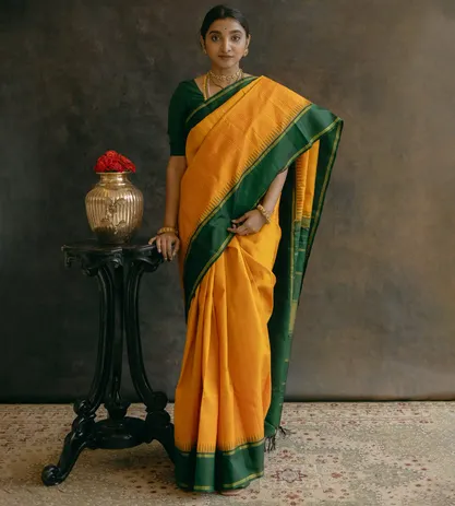 yellow-kanchipuram-silk-saree-c1076049-b