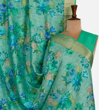 turquoise-blue-chaniya-silk-saree-c0762337-a