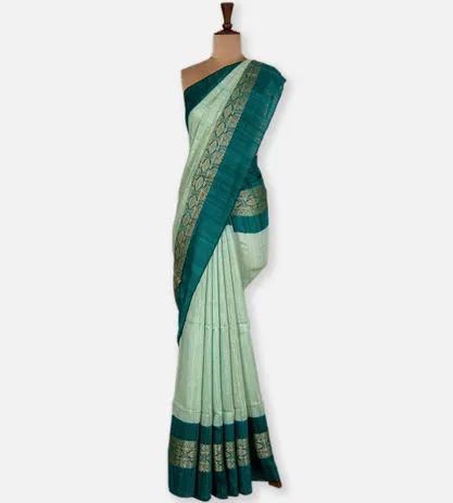 turquoise-blue-tussar-saree-c1179677-b