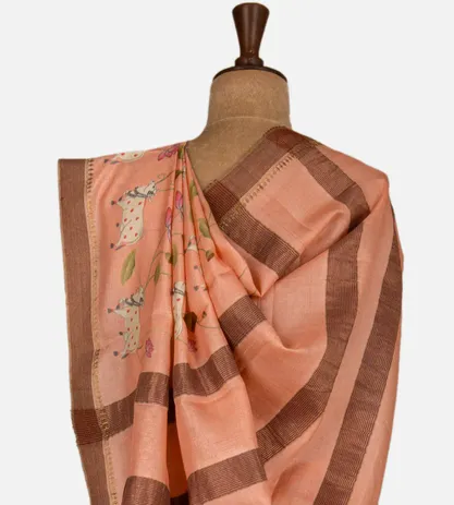 peach-tussar-saree-c1180251-c