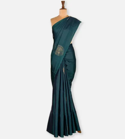 emerald-green-soft-silk-saree-c1281322-b