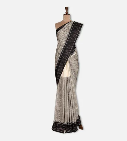 off-white-tussar-ikkat-embroidery-saree-c0967524-b