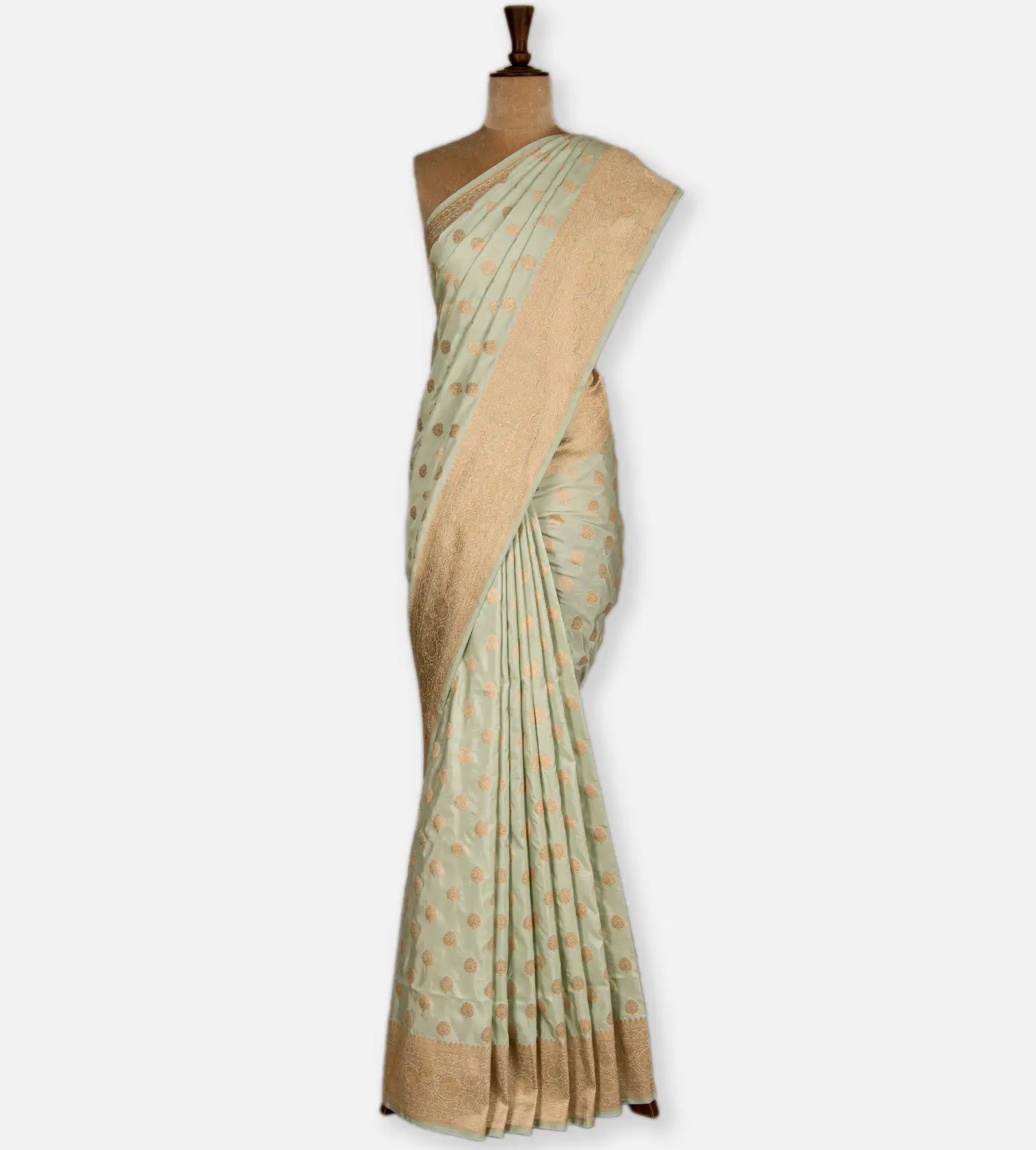 pistachio-green-banarasi-silk-saree-c0969531-b