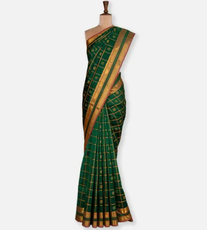 green-cotton-silk-saree-c1176961-b