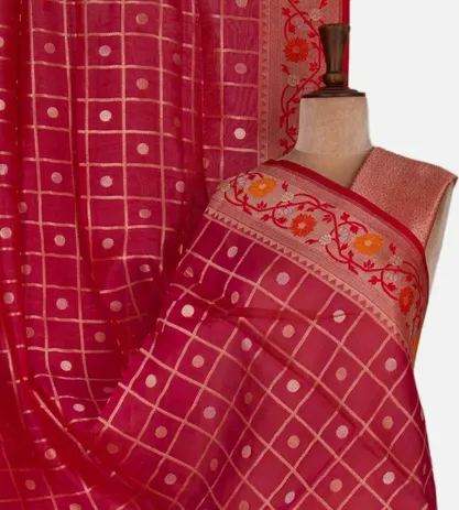 pinkish-red-kora-silk-saree-c1179667-a