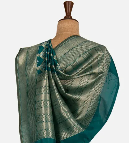 emerald-green-kora-silk-saree-c1180843-c