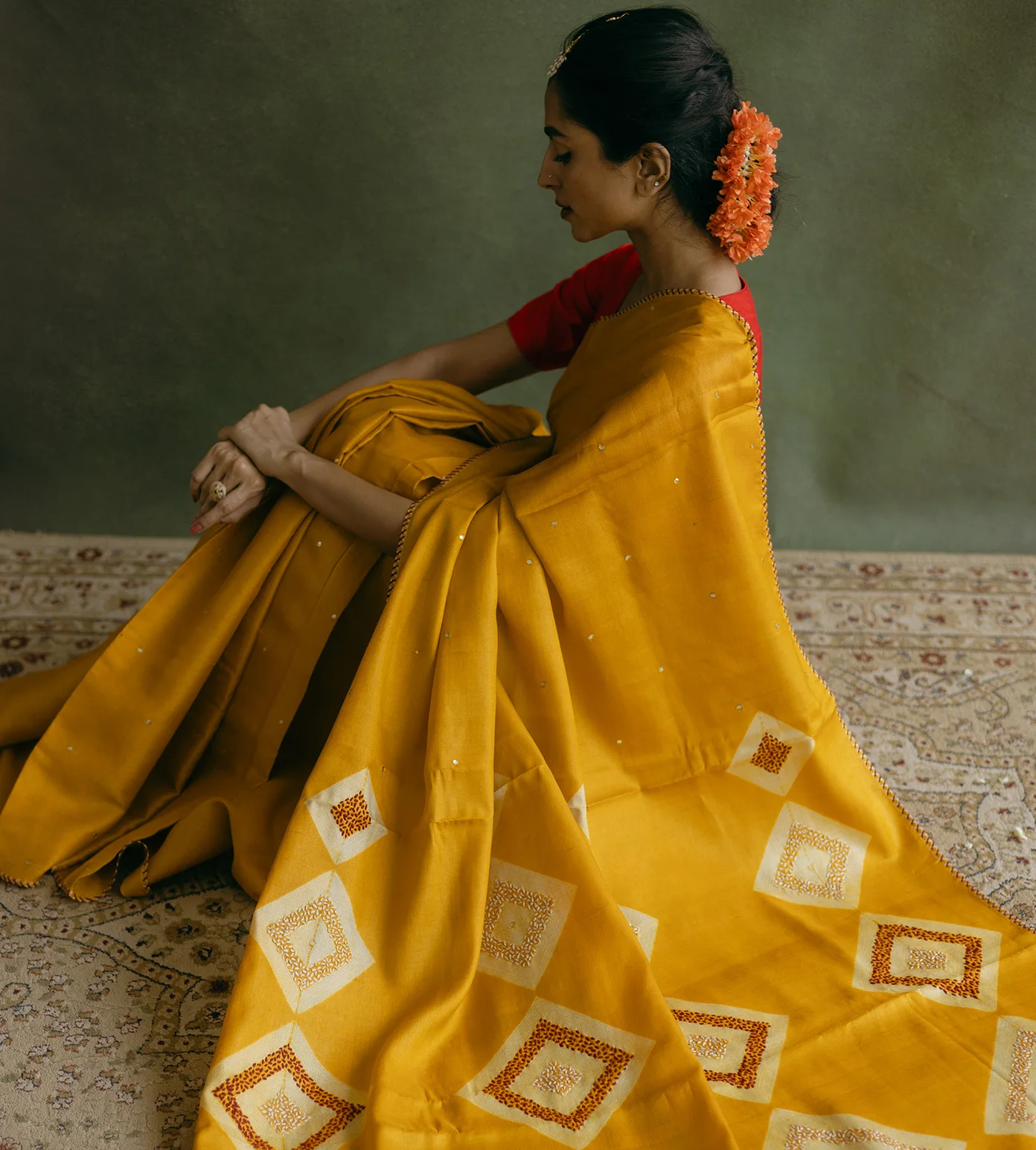 yellow-tussar-saree-c1180235-d