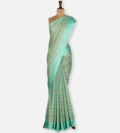 turquoise-blue-georgette-saree-c1177853-b