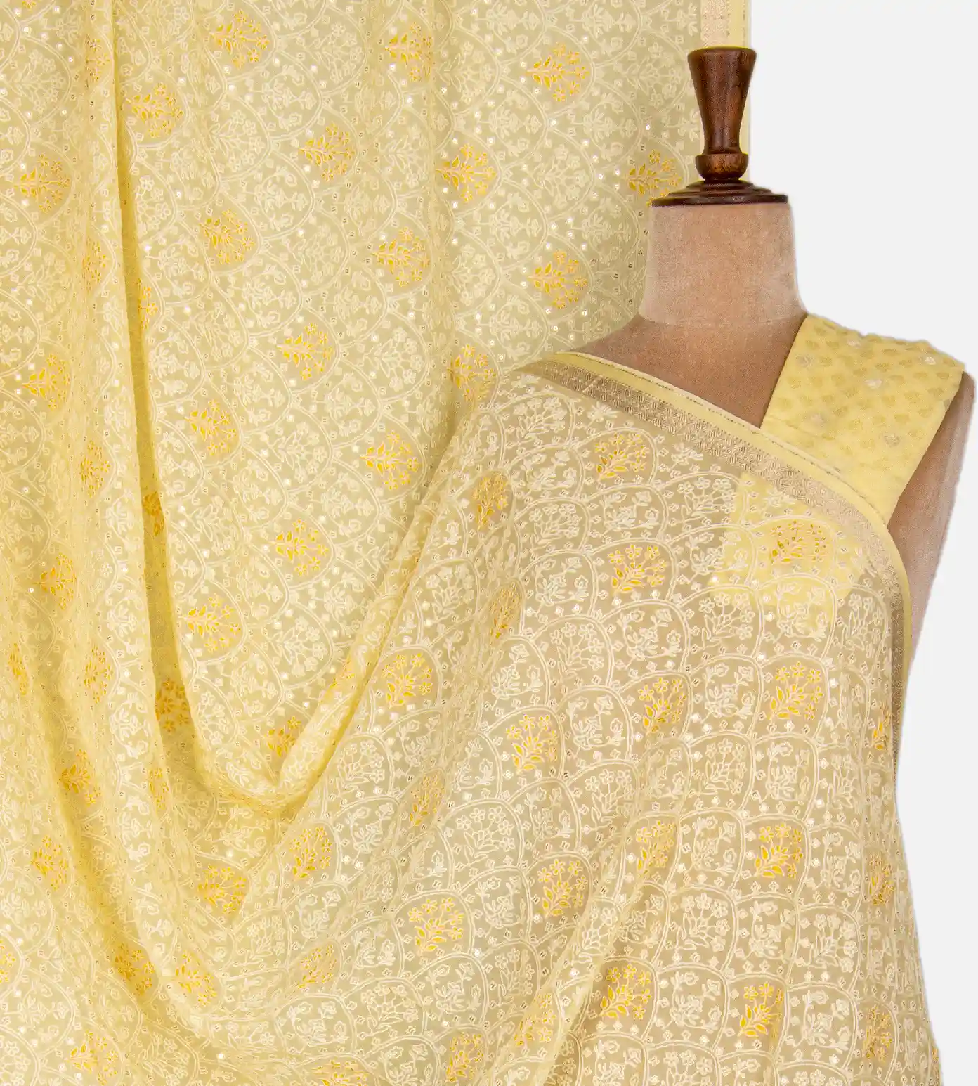 yellow-georgette-saree-c1282581-a