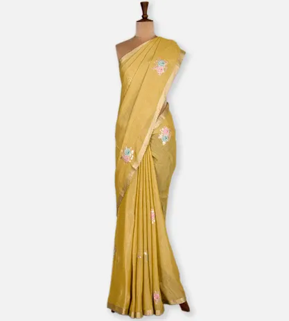 yellow-georgette-saree-c1177863-b