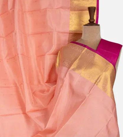 light-peach-kanchipuram-silk-saree-c1283794-a