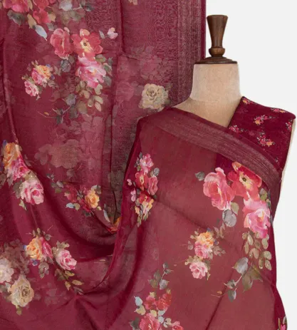 dark-pink-linen-printed-saree-d0184919-a