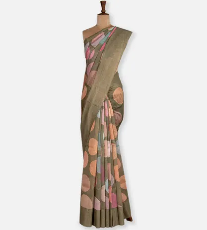 green-linen-printed-saree-d0184927-b