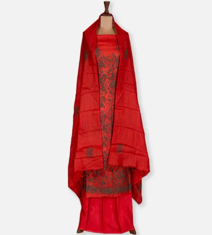 red-tussar-salwar-c1075150-c