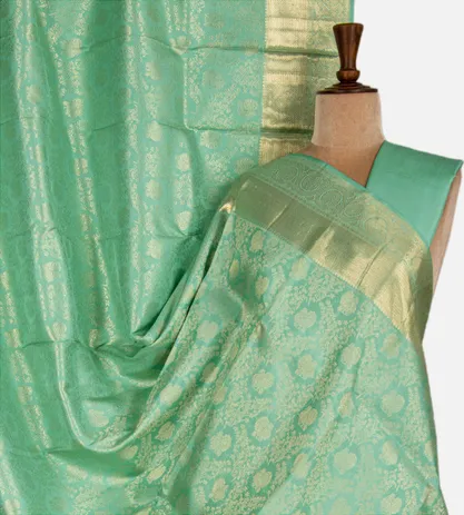 turquoise-blue-kanchipuram-silk-saree-b1046090-a