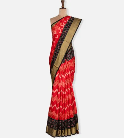 red-ikkat-silk-saree-c0971675-b