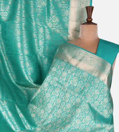 turquoise-blue-soft-silk-saree-d0186302-a