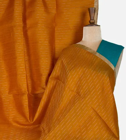 tangerine-yellow-raw-silk-saree-d0189743-a