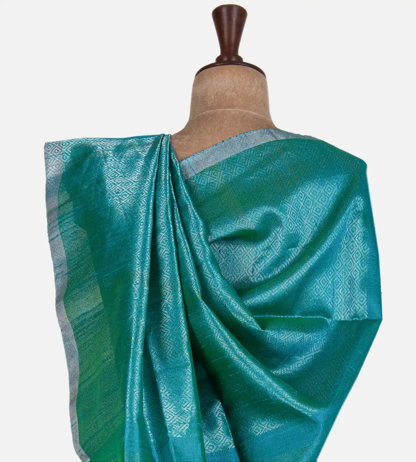 bottle-green-raw-silk-saree-c1177215-c
