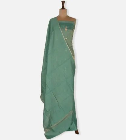 turquoise-blue-tissue-tussar-salwar-d0189574-b