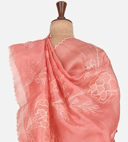 salmon-pink-organza-saree-d0291921-c