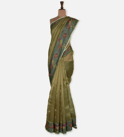 olive-green-tissue-organza-saree-c1176530-b