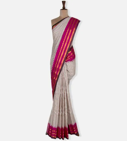 off-white-gadwal-silk-saree-b1044864-b