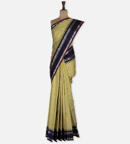 yellow-and-off-white-gadwal-silk-saree-d0185686-b